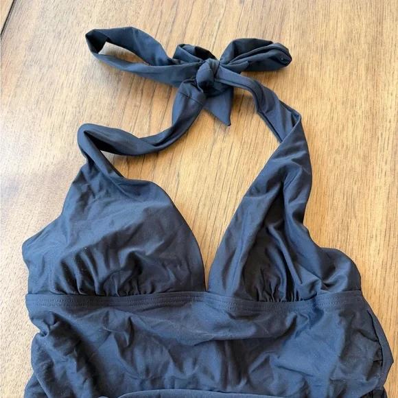 DKNY Tummy Control One Piece Swimsuit - Picture 2 of 4